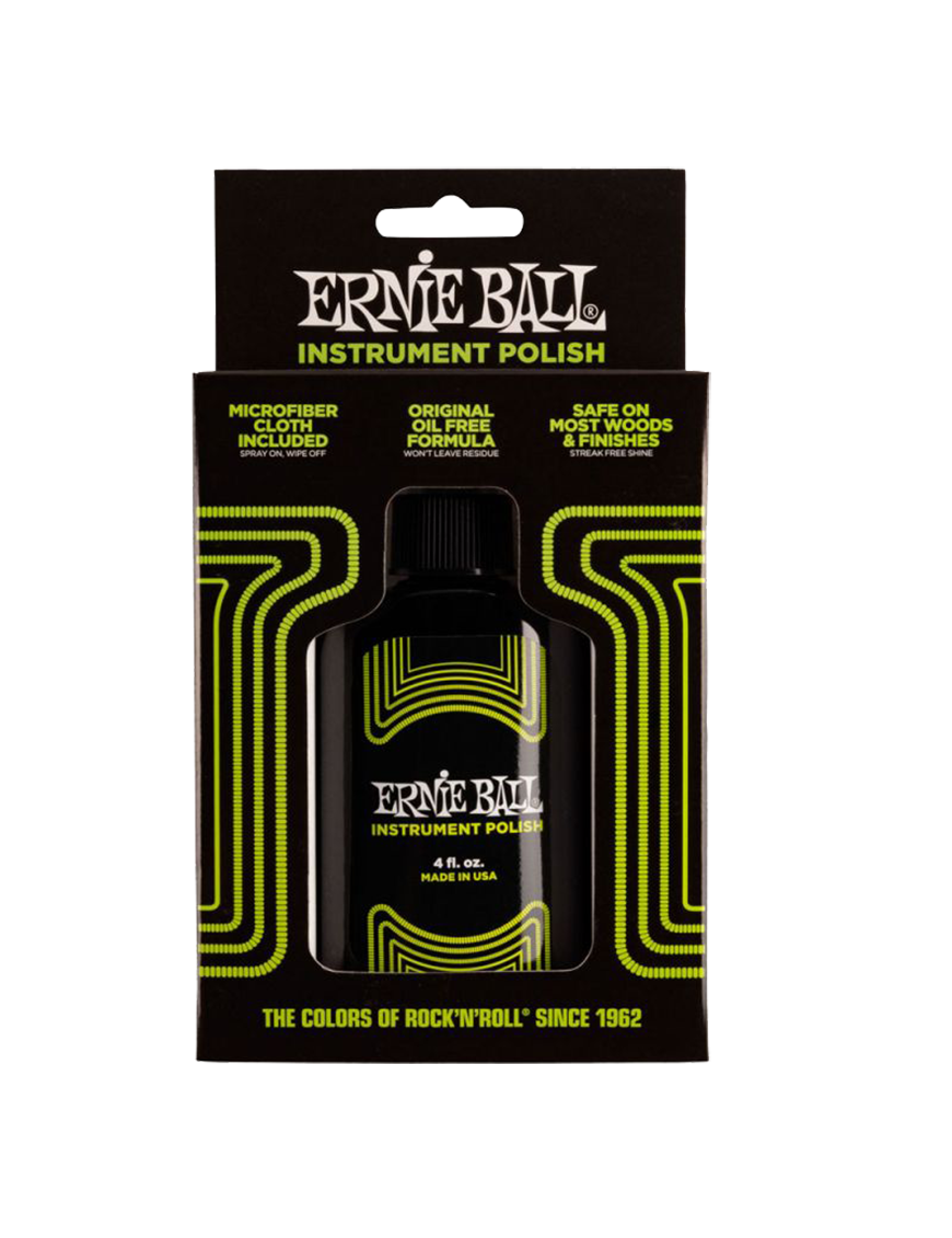 ERNIE BALL 4222 Limpieza Guitarra Bajo Pulidor 118 ml Paño