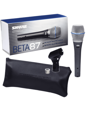 Shure® Micrófono Condensador Vocal Beta 87C