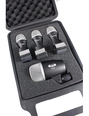 CAD AUDIO® Micrófono Instrumento STAGE 4 Set Batería