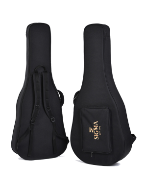 Sigma® Guitarra Electroacústica Dreadnought SDM-STE Fishman® Funda Color: Natural