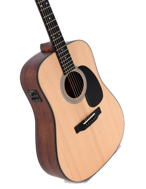 Disfraces río harina Sigma® SDM-STE Guitarra Electroacústica Dreadnought Fishman® Natural