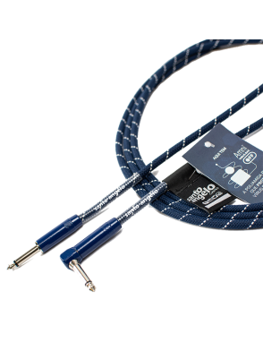 Santo Angelo® Haramaki Cable Instrumentos Plug ¼" Recto a Plug ¼" 90° OFHC Largo: 6.10 mt AMNI® VIRUS-BAC OFF