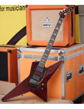 Charvel® Guitarra Eléctrica Desolation™ Star Floyd Rose  Trans Red