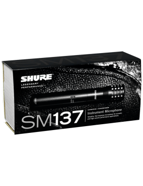 Shure® Micrófono Condensador SM 137 LC