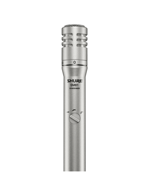 Shure® Micrófono Condensador Instrumentos SM81- LC