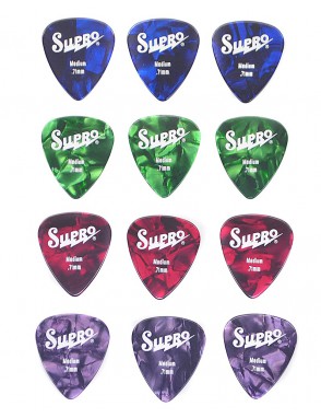 Supro® Uñetas 1090 Bolsa: 12