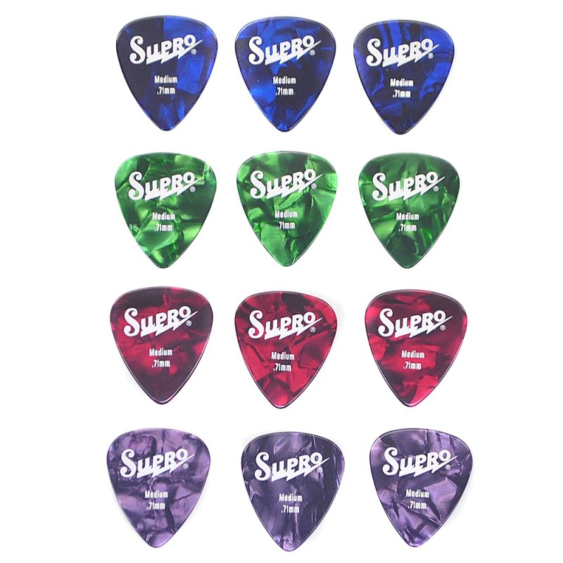 Supro® Uñetas 1090 Bolsa: 12
