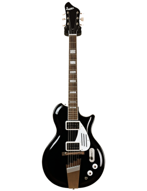 Supro® Guitarra Eléctrica 1575JB Black Holiday Americana Series
