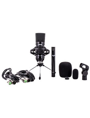 CAD AUDIO® Micrófono Estudio Pack GXL1800SP Studio Pack: GXL1800 GXL800 Atriles Cables y Paravientos