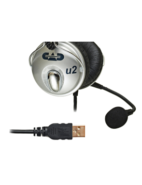 CAD AUDIO® Audífono U2 USB con Micrófono Condensador
