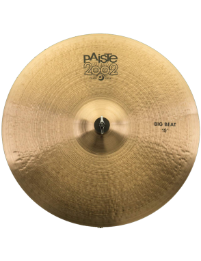 Paiste® Platillo Crash/Ride19" Serie 2002 Big Beat Multifuncional