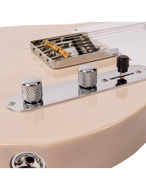 Vintage® V62 Guitarra Eléctrica Tele® Color: Ash Blonde