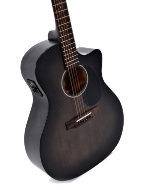 Ditson by Sigma® Guitarra Electroacústica Grand OM GC-10E Color: Negro Translúcido