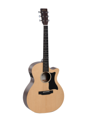 Sigma® Guitarra Electroacústica Grand OM GMC-STE Fishman® Color: Natural