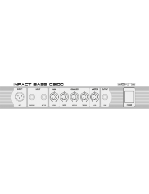 Borne® Amplificador Bajo Combo Impact Bass CB100 1x10" 70W