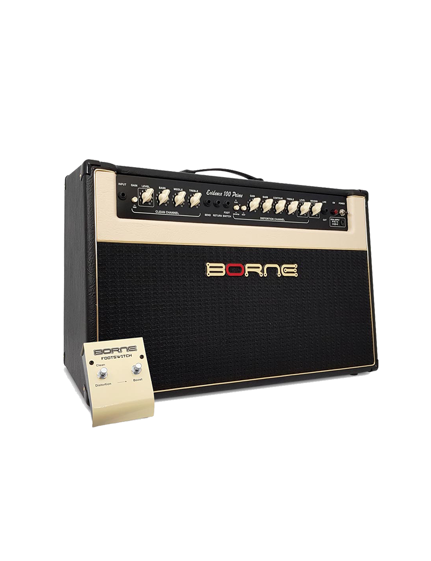 Borne® Amplificador Guitarra Combo Evidence 100 Prime 2x10" 150W