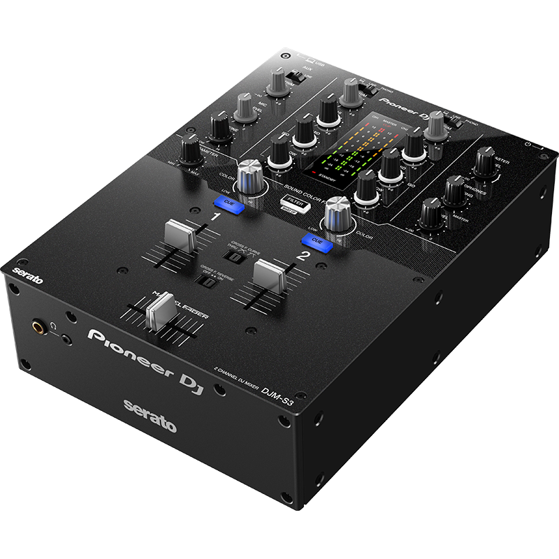 Pioneer DJ® Mixer DJ DJM-S3 2 Canales Scratch Style Serato