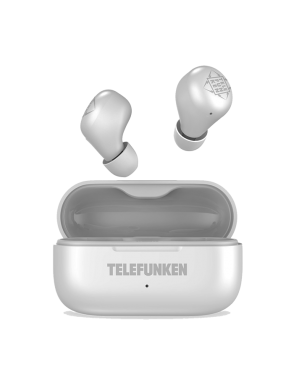 TELEFUNKEN® Audífonos BTH102 In Ear Bluetooth TWS Color: Blanco