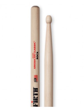 VIC FIRTH® American Classic® Baqueta ROCK Punta Madera