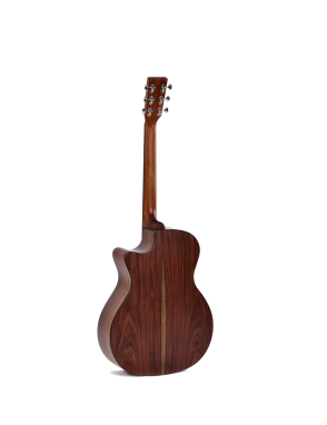 Sigma® Guitarra Electroacústica Grand OM SGPC-10E LR Baggs EAS-VTC® Funda Color: Natural