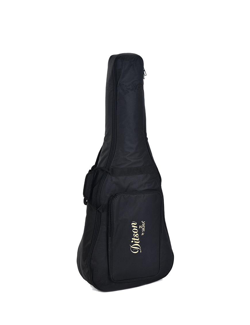 Ditson by Sigma® Funda Guitarra Acústica Dreadnought Bordada Color: Negro Ditson by Sigma® Funda Guitarra Acústica Dreadnought Bordada Color: Negro