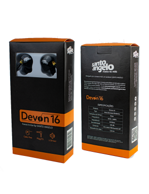 Santo Angelo® Audífono DEVON16 In Ear Monitor