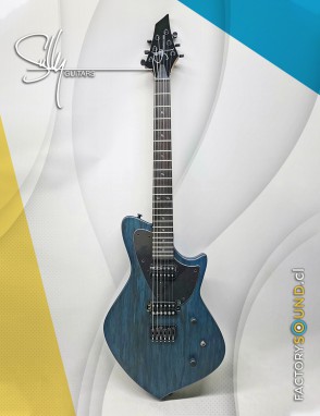 Sully® Guitarra Eléctrica STARDUST Shipwreck Hardtail con estuche duro