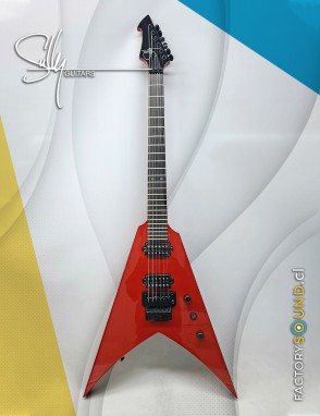 Sully Guitars Revolution Lola Red con estuche duro