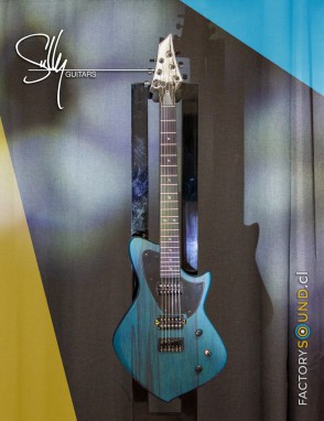 Sully® Guitarra Eléctrica STARDUST Shipwreck Hardtail con estuche duro