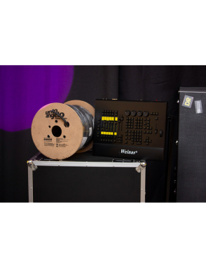 Santo Angelo® Cable Multipar DMX 4 Vías Iluminación 110Ω OFHC Largo: de 1 a 100 Mt