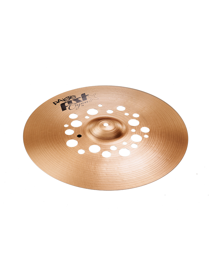 Paiste® Platillos Cajón Crash 16" PSTX Efecto