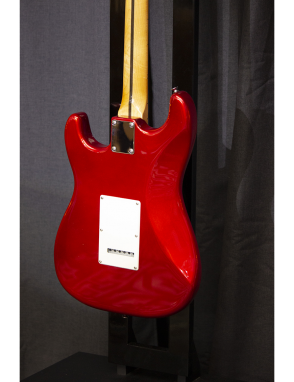 Aria® STG-57 Guitarra Eléctrica SSS Tremolo Stratocaster® Style Color: Candy Apple Red