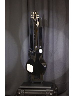 Aria® Guitarra Eléctrica PE-350 Les Paul® Style Color: Aged Black