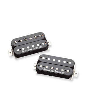 Seymour Duncan® Hot Rodded Cápsulas Guitarra Eléctrica Humbucker Set: Neck SH-2n Jazz Model Bridge SH-4 JB Black