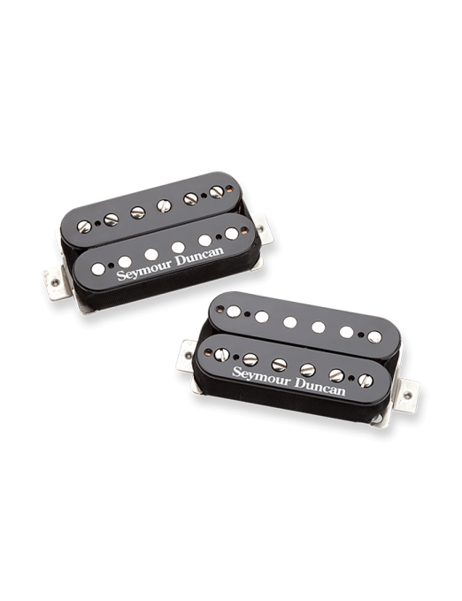 Seymour Duncan® Hot Rodded Cápsulas Guitarra Eléctrica Humbucker Set: Neck SH-2n Jazz Model Bridge SH-4 JB Black
