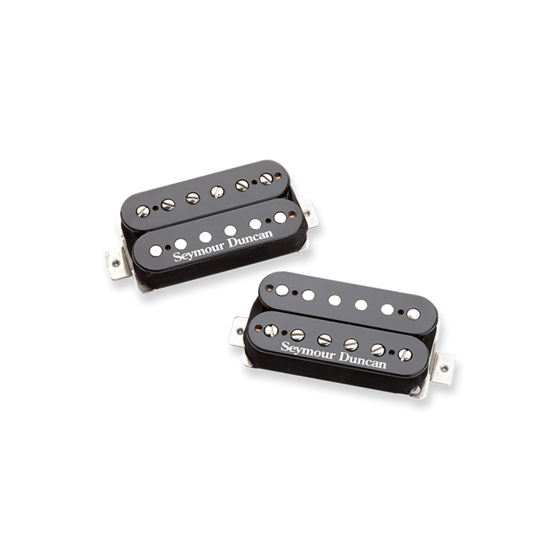 Seymour Duncan® Hot Rodded Cápsulas Guitarra Eléctrica Humbucker Set: Neck SH-2n Jazz Model Bridge SH-4 JB Black