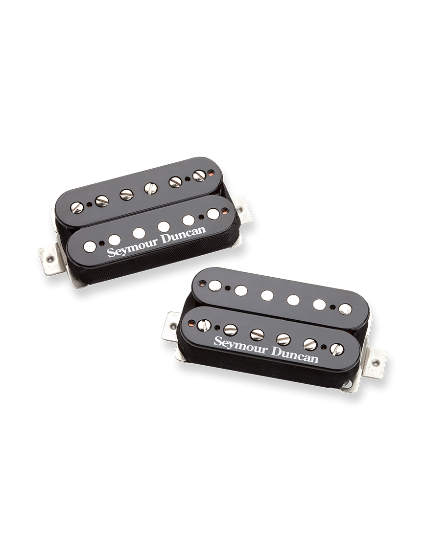 Seymour Duncan® Mayhem™ Cápsulas Guitarra Eléctrica Humbucker Set: Bridge SH-6b Neck SH-6n Duncan Distortion™ Black