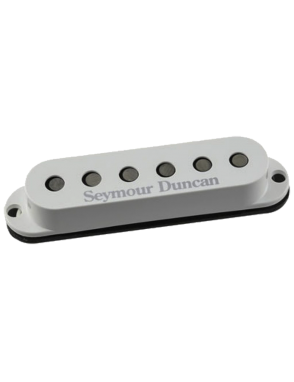 Seymour Duncan® SSL-3 Hot Strat Cápsulas Guitarra Eléctrica Single Coil Cover: White