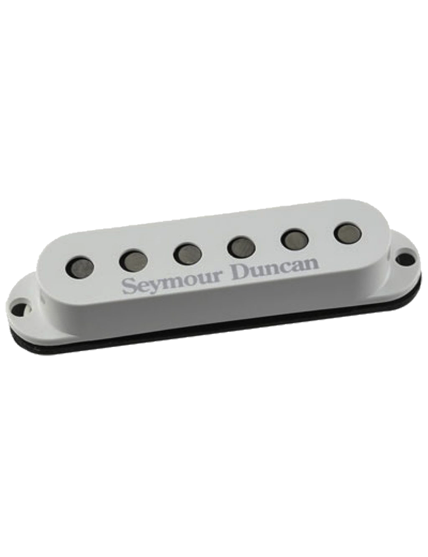 Seymour Duncan® SSL-3 Hot Strat Cápsulas Guitarra Eléctrica Single Coil Cover: White