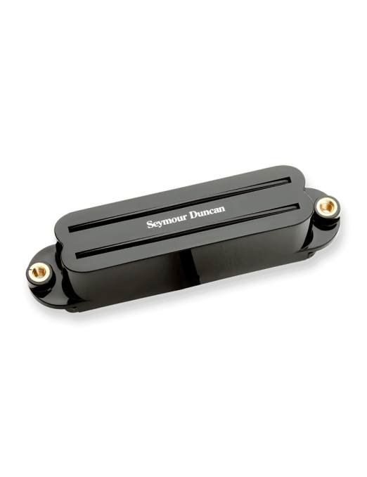 Seymour Duncan® SHR-1n Hot Rails® Strat Cápsulas Guitarra Eléctrica Neck Single Coil Cover: Black