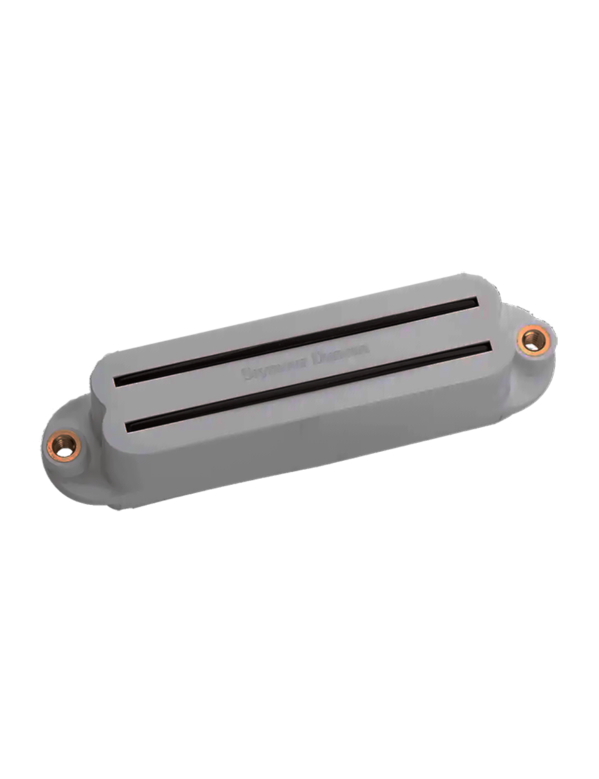 Seymour Duncan® SHR-1b Hot Rails® Strat Cápsulas Guitarra Eléctrica Bridge Single Coil Cover: White
