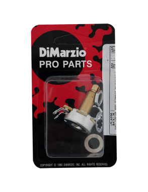 DiMarzio® Potenciómetro Guitarra Eléctrica EP1201L 500K Shaft Largo Custom Taper
