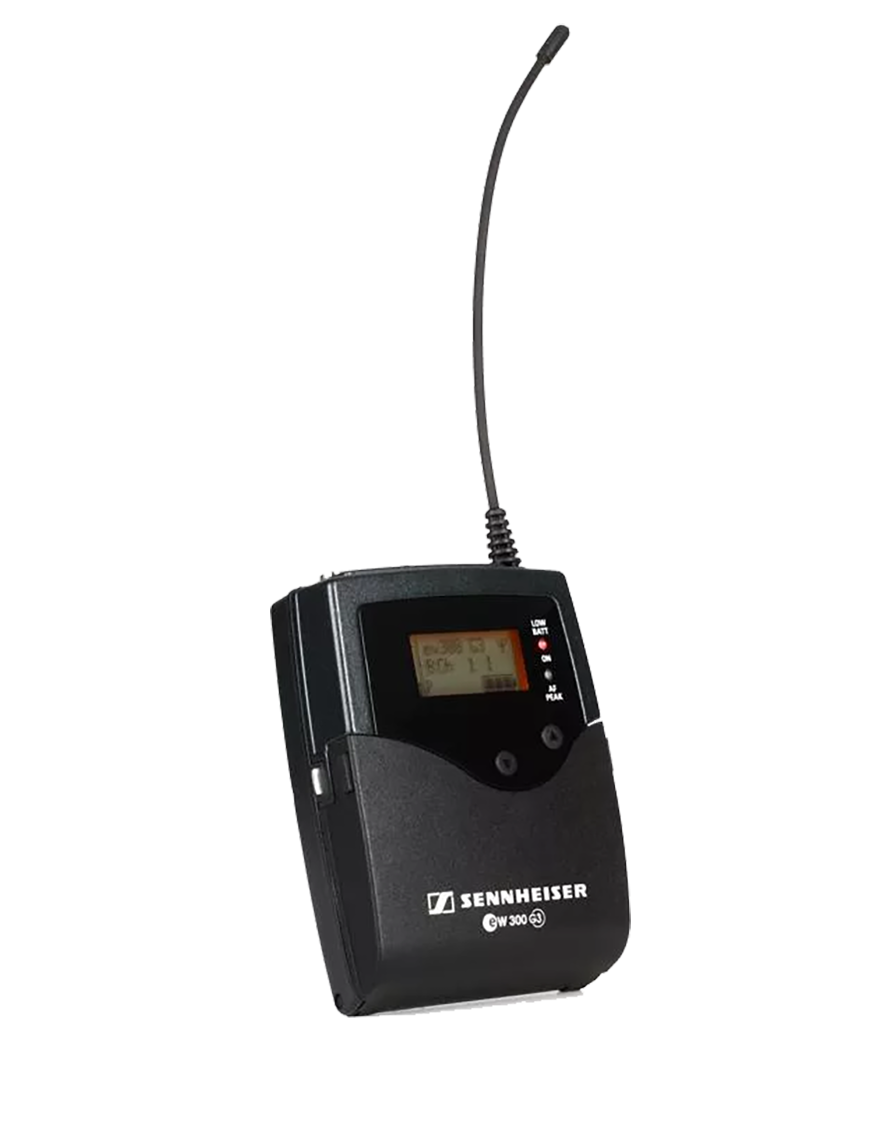 Sennheiser® Body Pack SK300 Sistema Inalámbrico G3 Transmisor Frecuencia: B 626-668 MHz