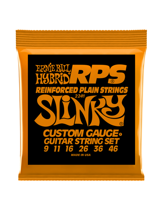 Ernie Ball® 2241 Cuerdas Guitarra Eléctrica 6 Cuerdas 9-46 Hybrid Slinky® RPS NICKEL