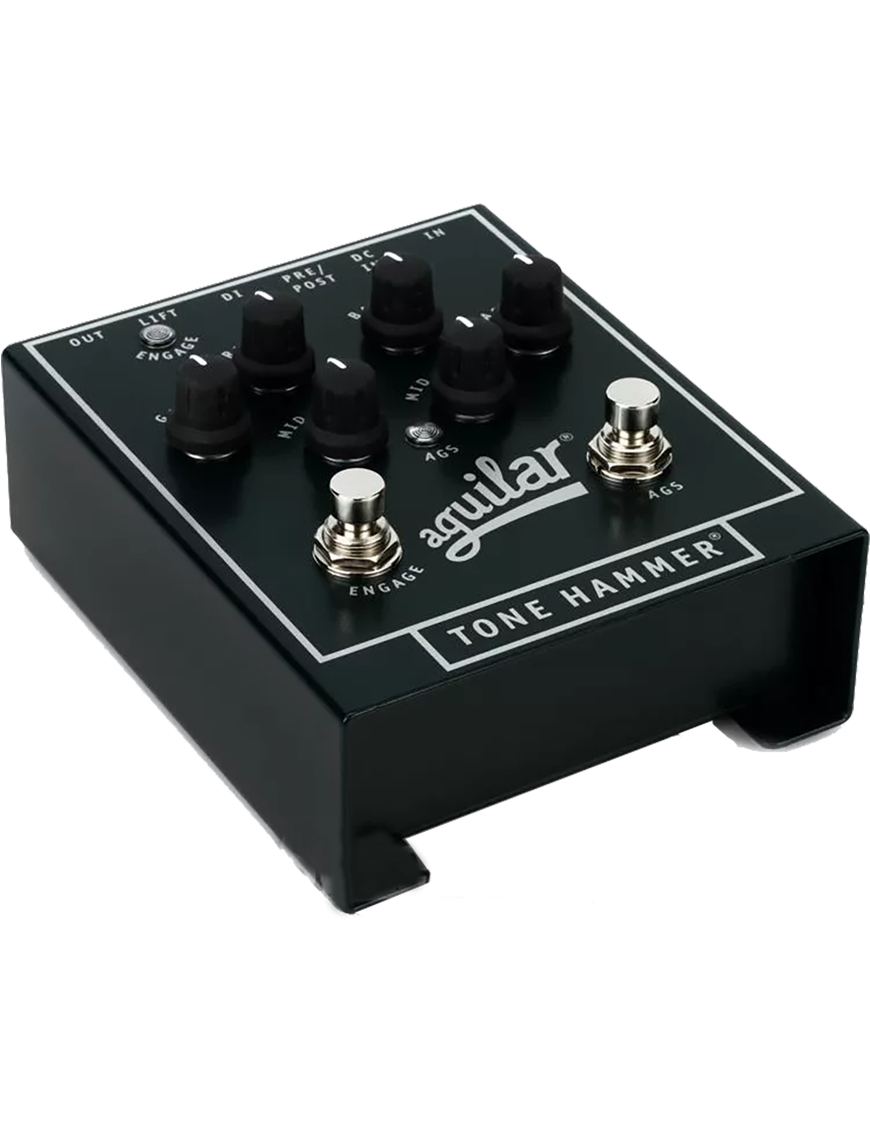 Aguilar® Tone Hammer® Pedal Bajo Preamp Caja Directa