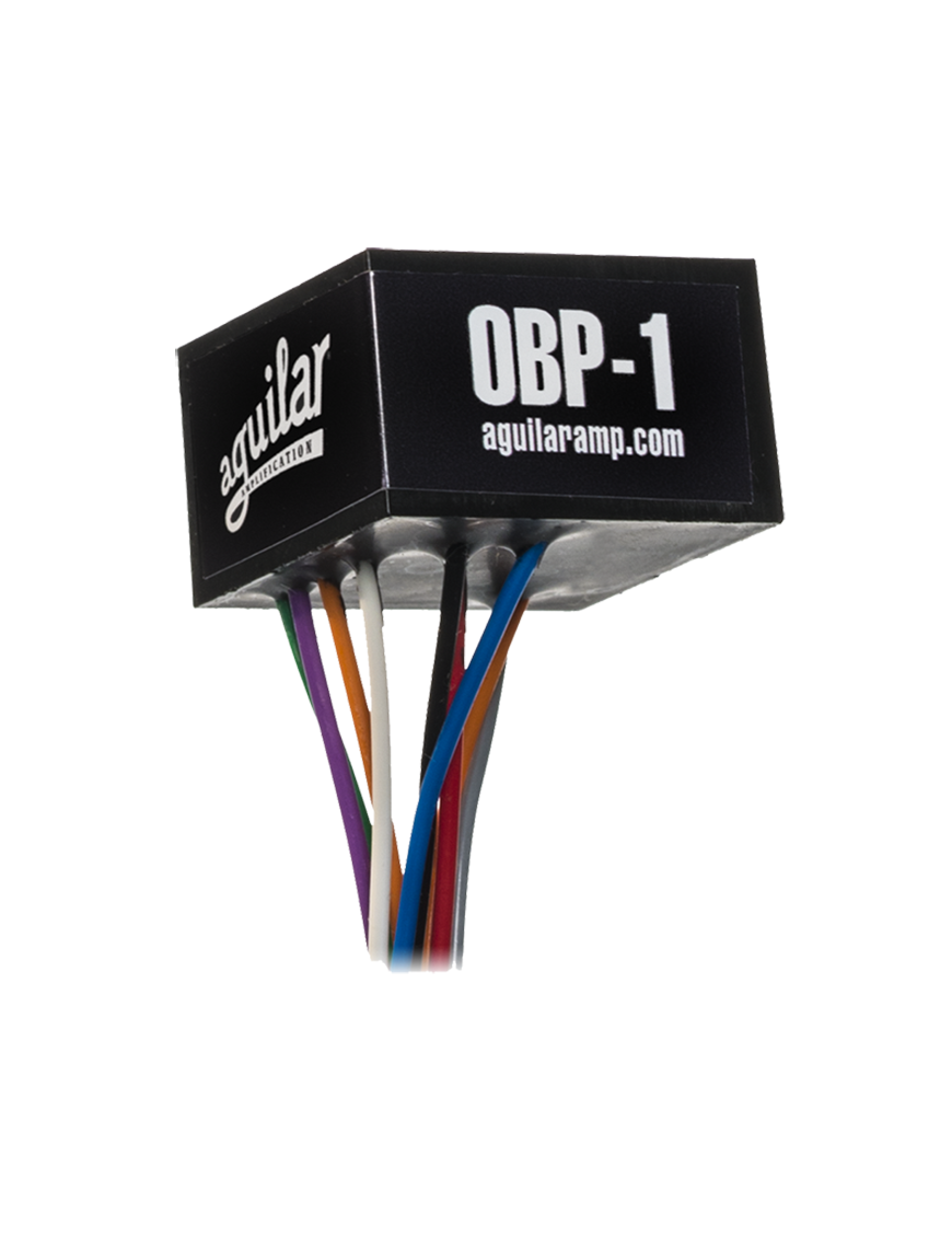 Aguilar® OBP-1SK Preamp Onboard Bajo Potenciómetro: 1 Treble/Bass Stack