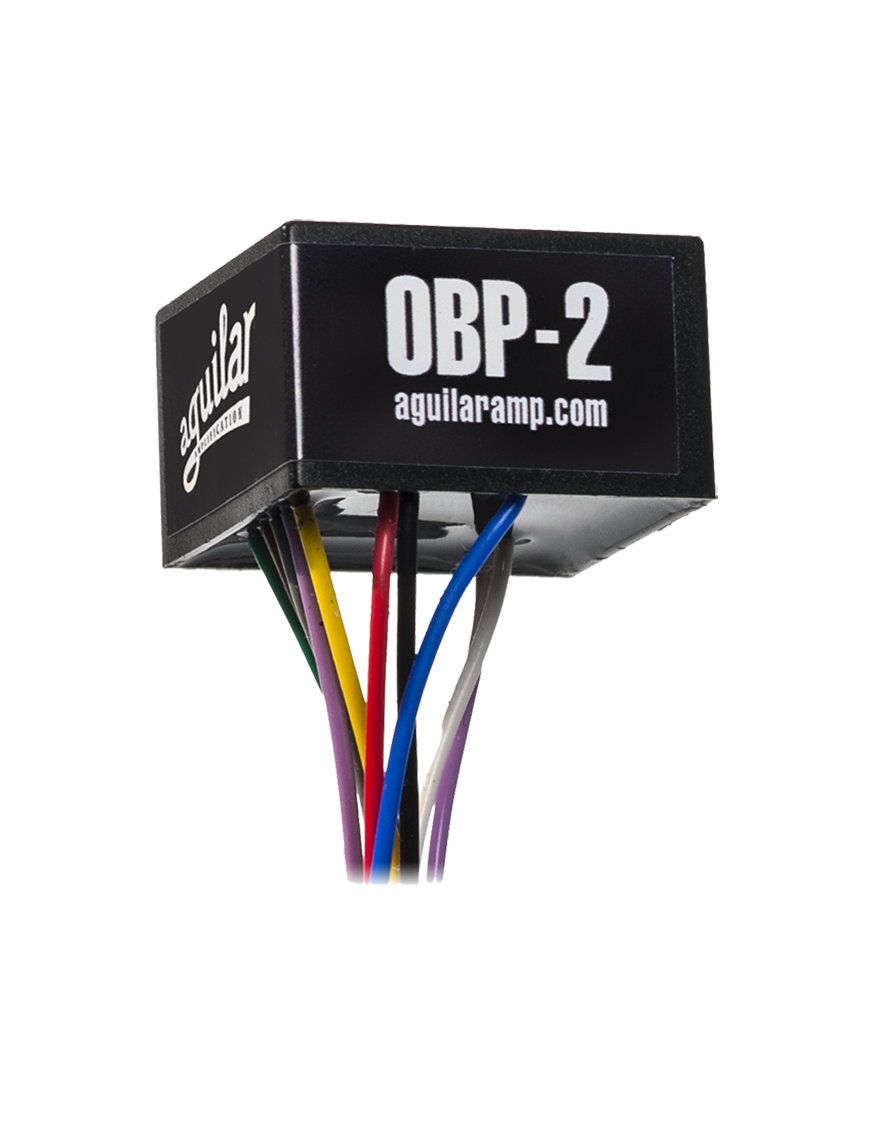 Aguilar® OBP-2TK Preamp Onboard Bajo Potenciómetros: 1 Treble, 1 Bass