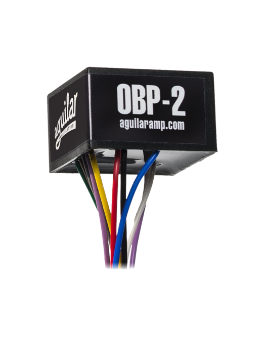 Aguilar® OBP-2TK Preamp Onboard Bajo Potenciómetros: 1 Treble, 1 Bass