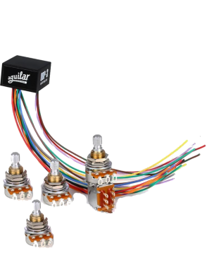 Aguilar® OBP-3TK/PP Preamp Onboard Bajo Potenciómetros: 1 Treble 1 Bass 1 Mid 1 Push/Pull