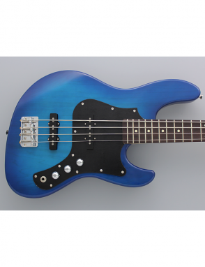 FGN BMJ Bajo Eléctrico Boundary Mighty Jazz Funda Trans Blue Sunburst